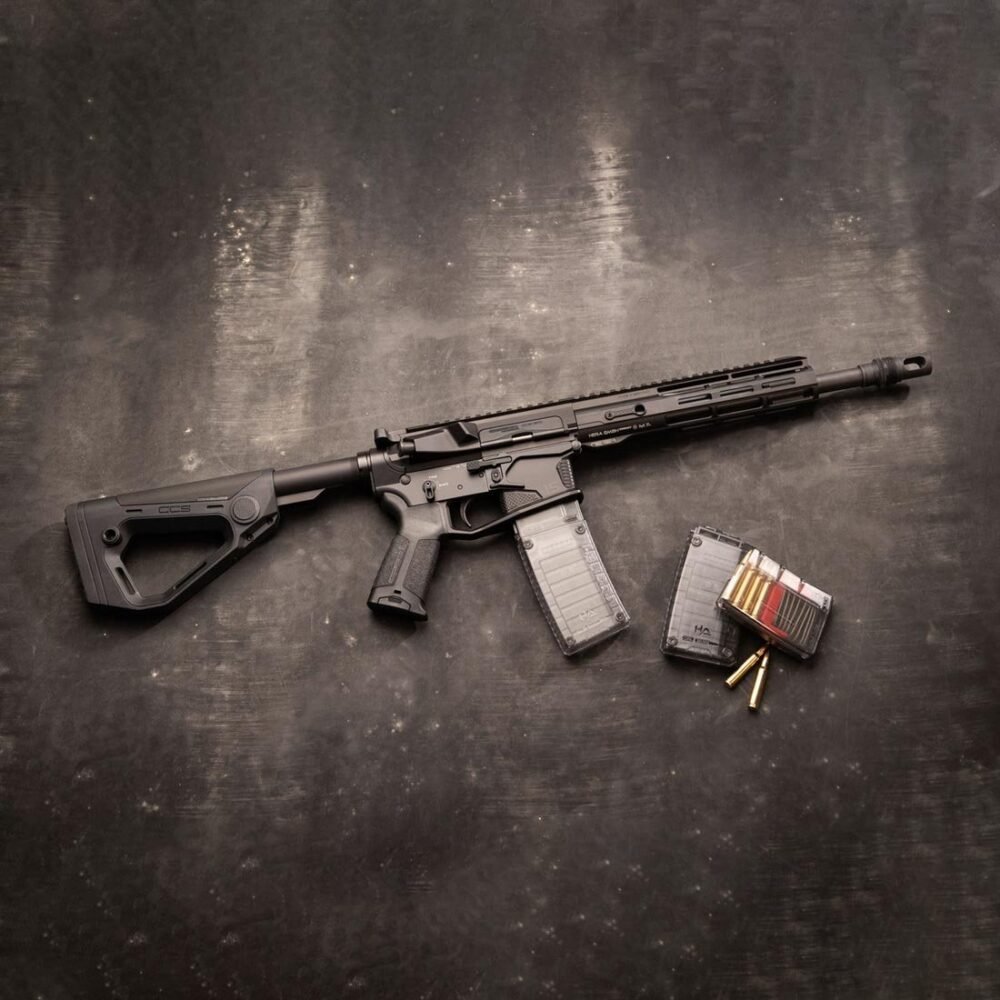 HERA_H3L_PRO_Transparent_gun HERA H1 T - H3L PRO Transparent Magazin für AR-15/M4