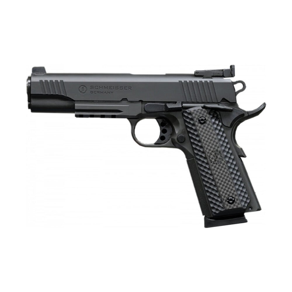 Schmeiser_1911-Hugo_5inch_Left Schmeiser 1911 Hugo 5 inch Schwarz