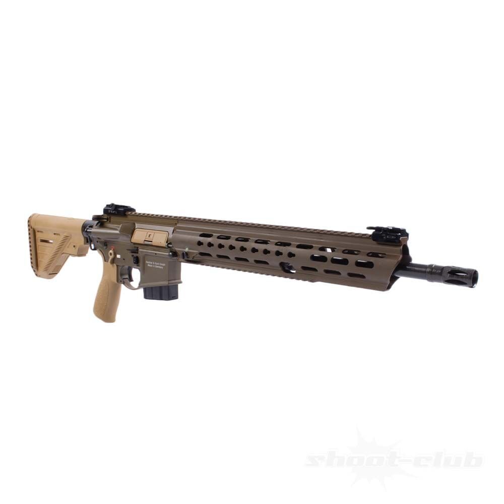 Heckler & Koch MR223 A3 Slimline HKey 16,5", RAL8000 mit langem Handschutz