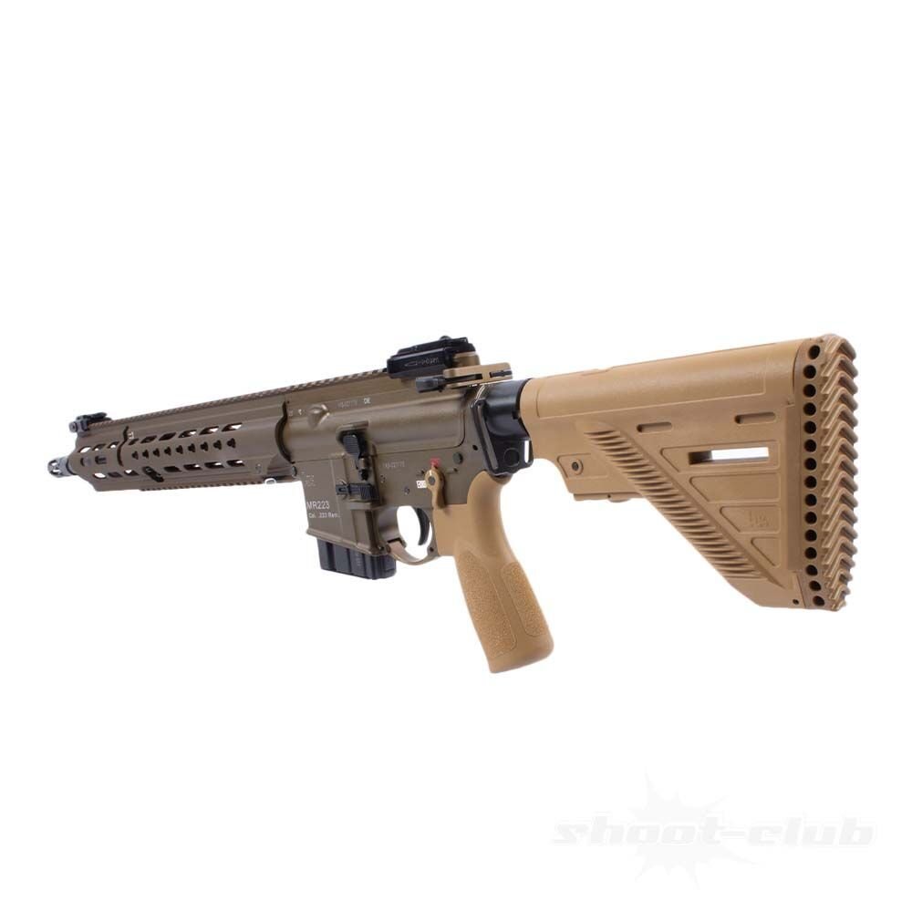 Heckler & Koch MR223 A3 Slimline HKey 16,5", RAL8000 mit langem Handschutz