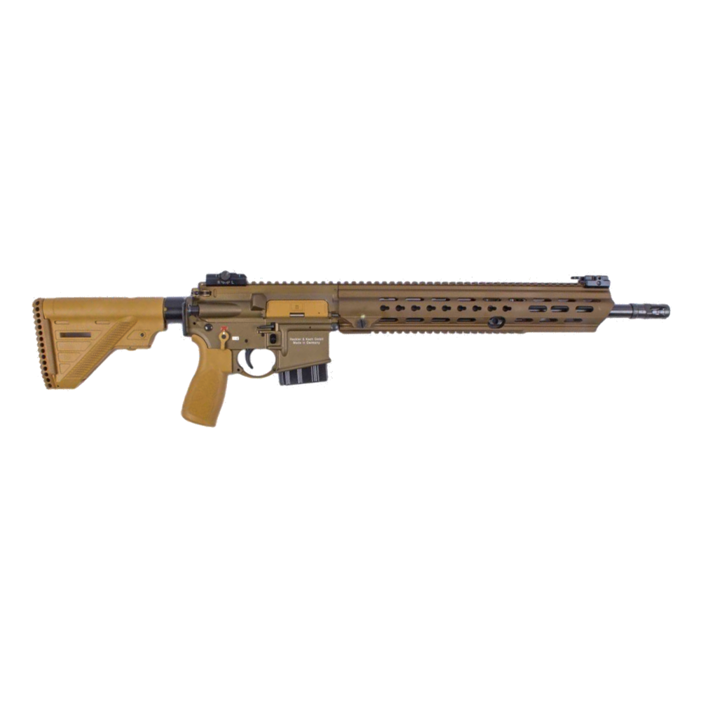 Heckler & Koch MR223 A3 Slimline HKey 16,5", RAL8000 mit langem Handschutz