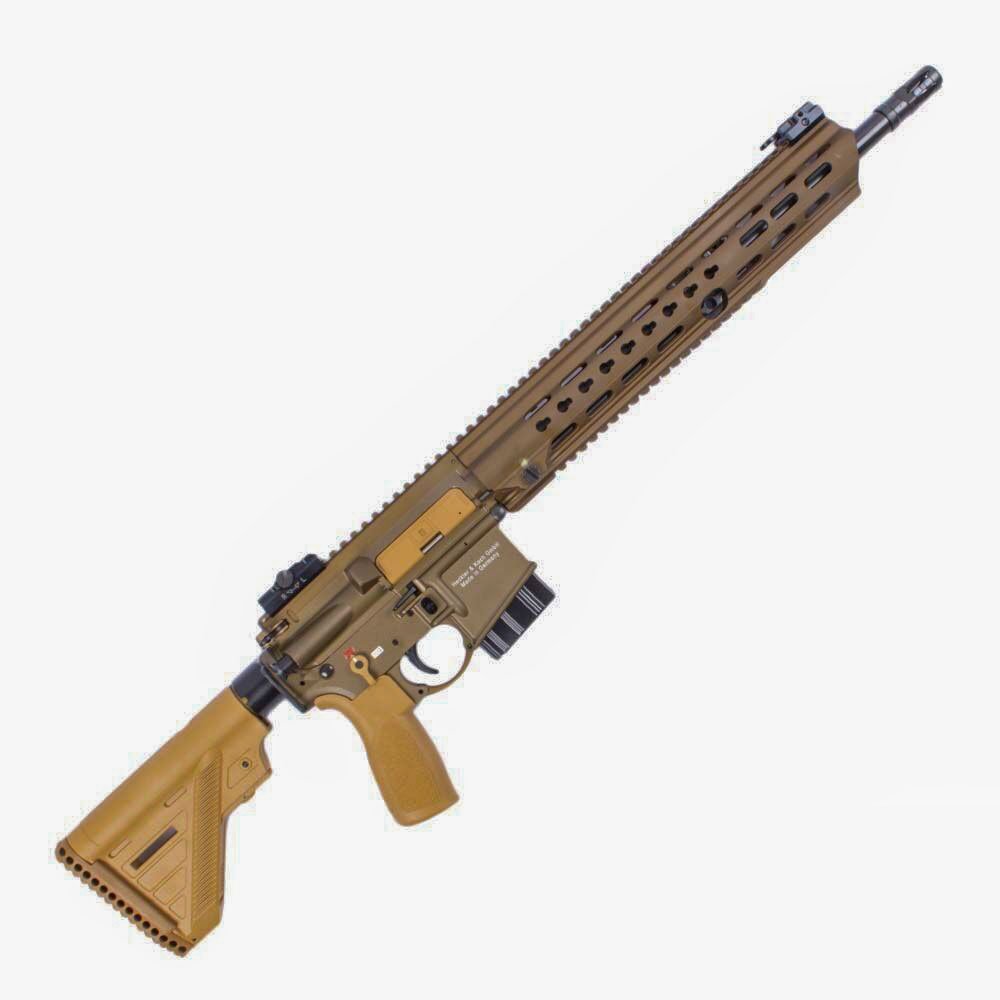 Heckler & Koch MR223 A3 Slimline HKey 16,5", RAL8000 mit langem Handschutz